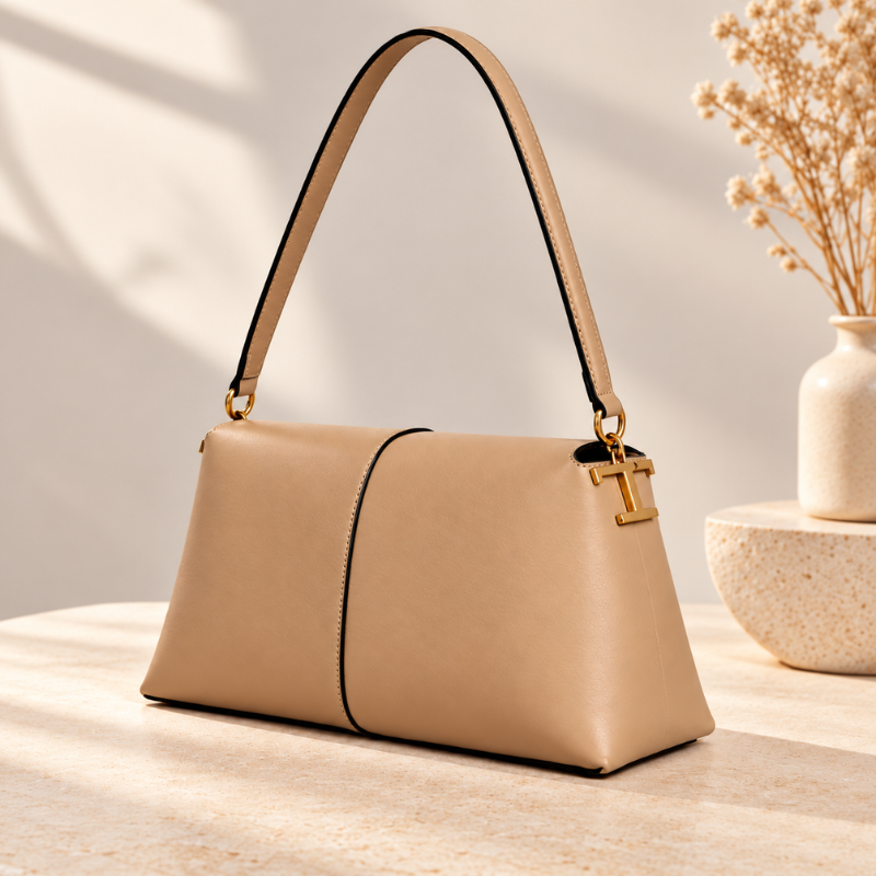 Bean Shape Commuter Handbag