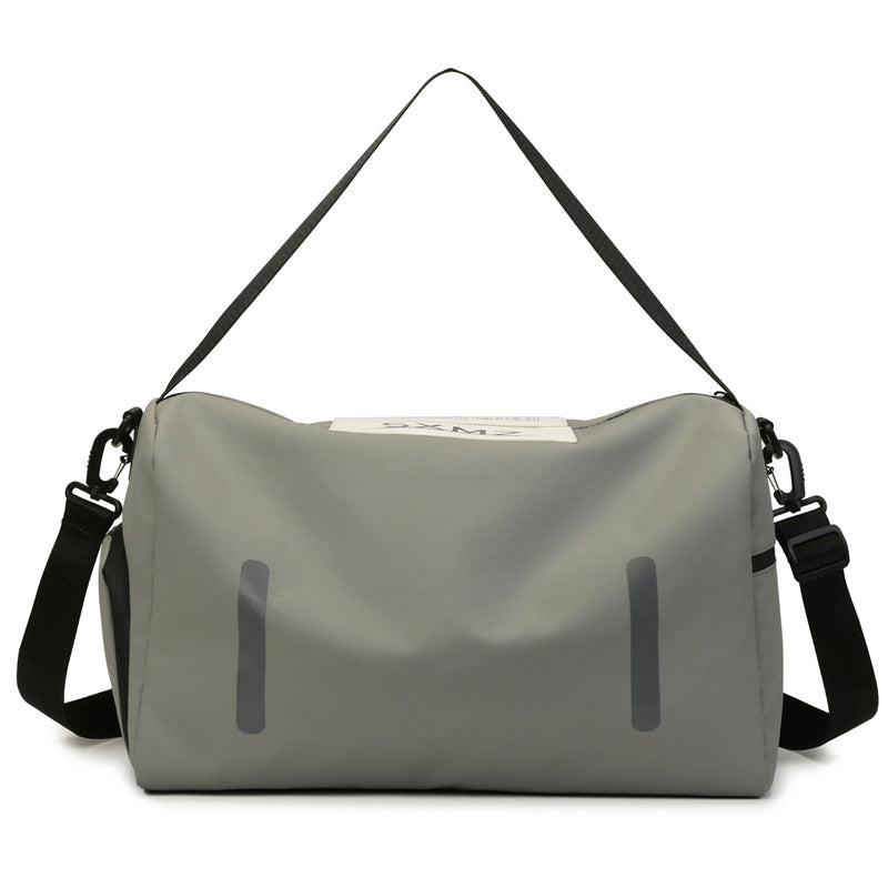 Waterproof Oxford Cloth Gym Duffle with Print