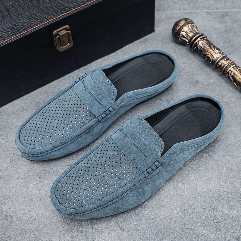 Air Slide Backless Breathable Loafers