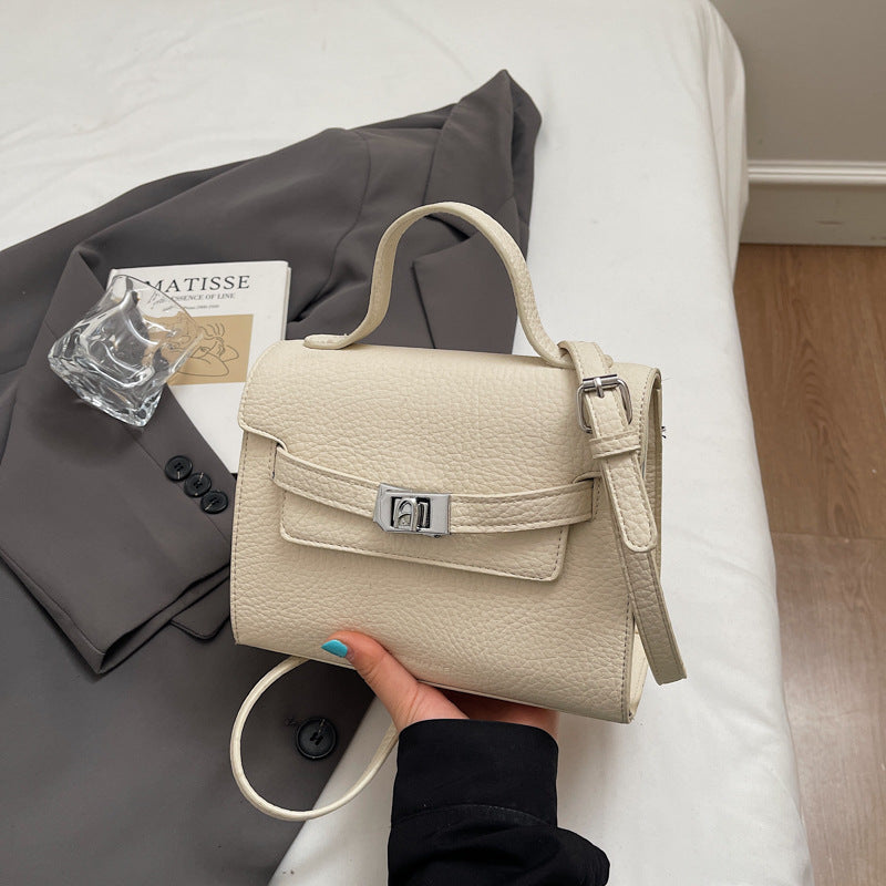 Retro Lock Commuter Handbag