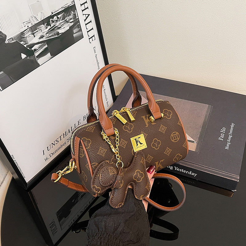 Printed Boston Women’s Handbag