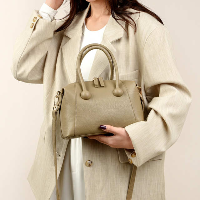 Luxe Soft High-End Leather Pillow Handbag
