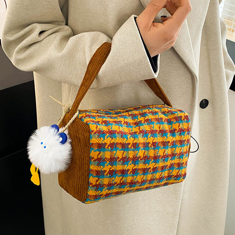 Fluffy Pufferfish Mini Handbag