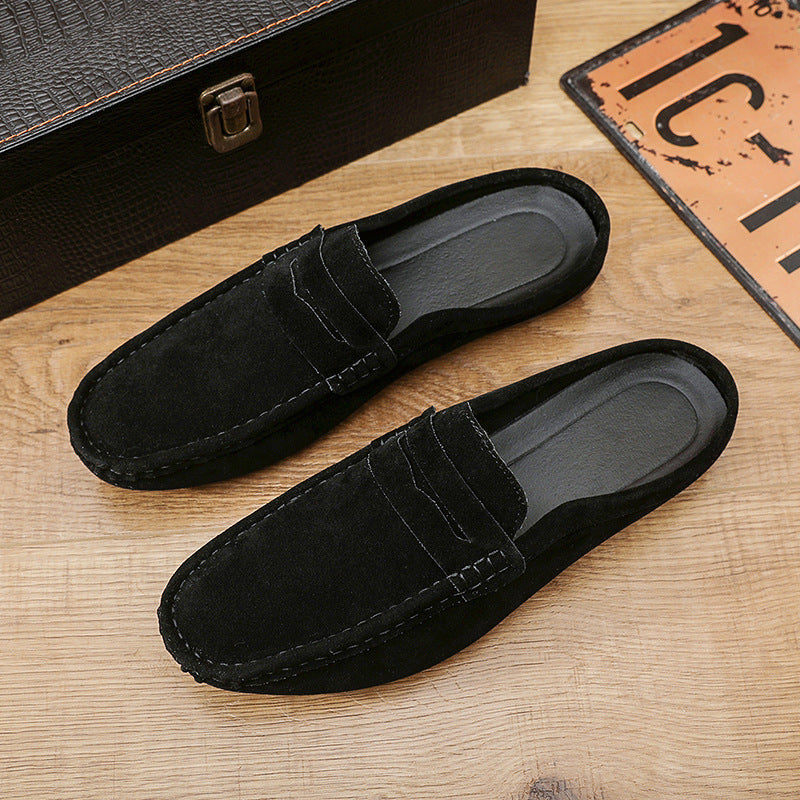 Men's Professional Corduroy Braided Slip-On Loafers