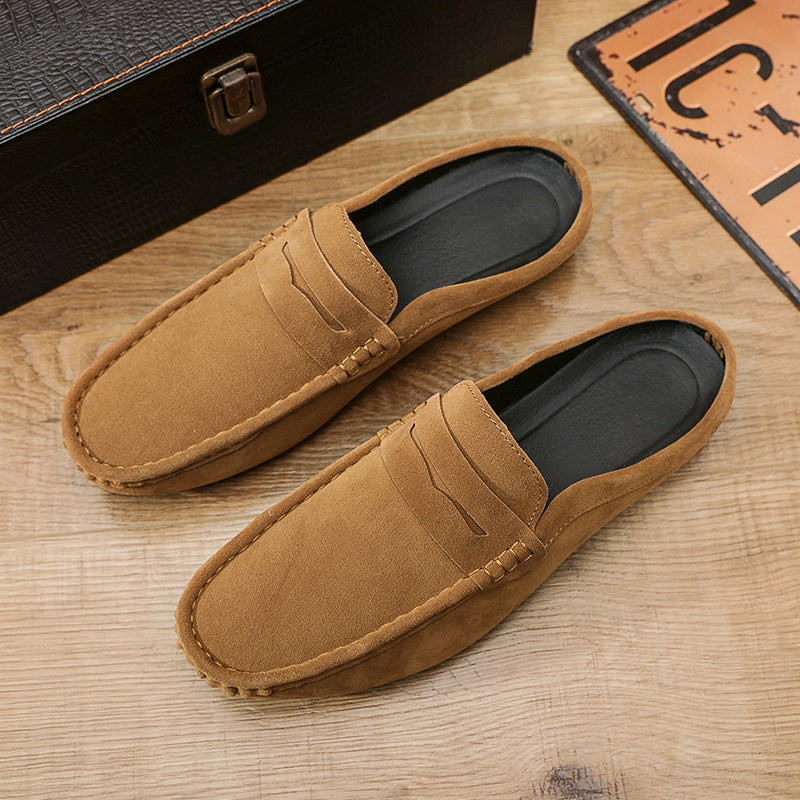 Men's Professional Corduroy Braided Slip-On Loafers