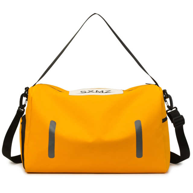 Waterproof Oxford Cloth Gym Duffle with Print