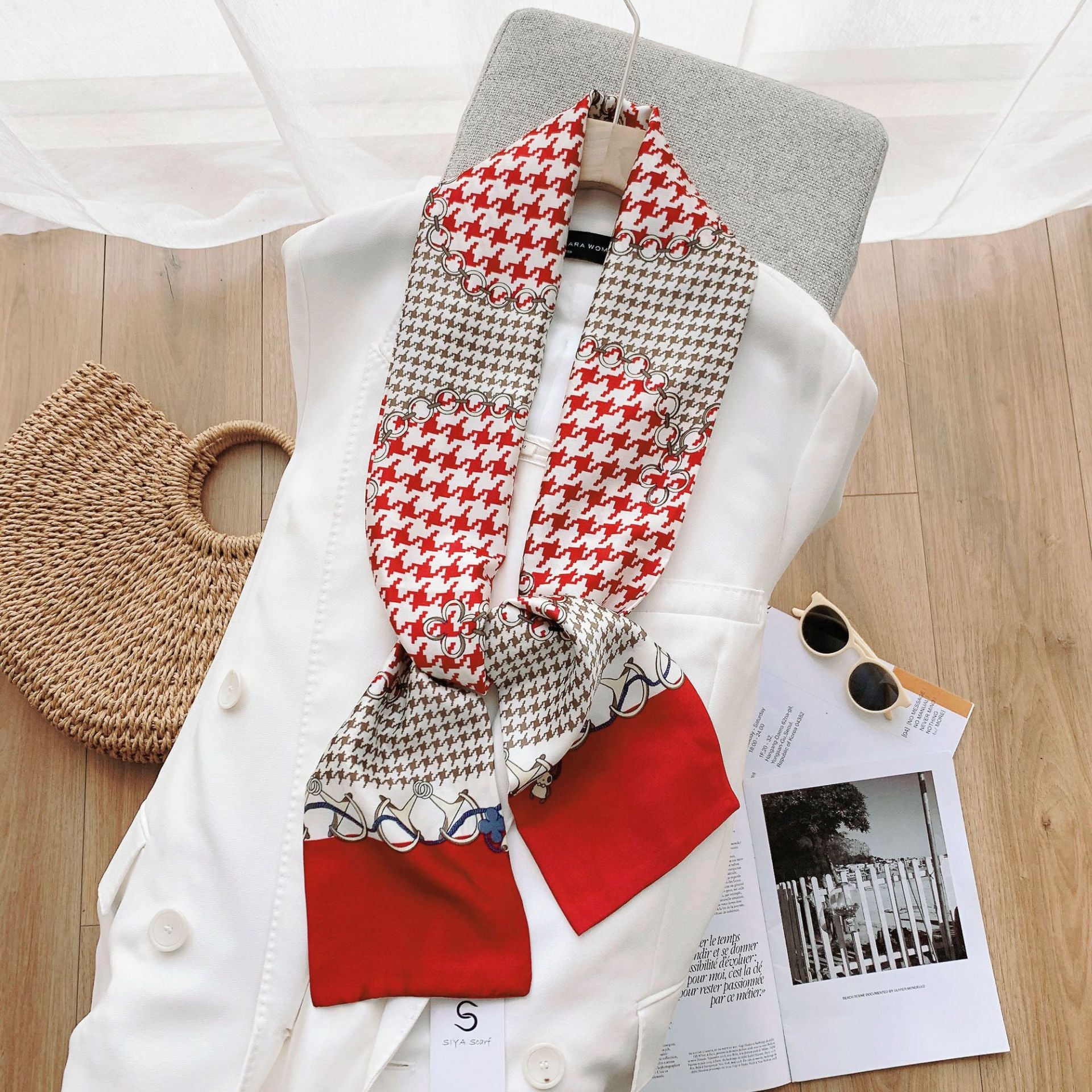 Small Silk Scarf For Women