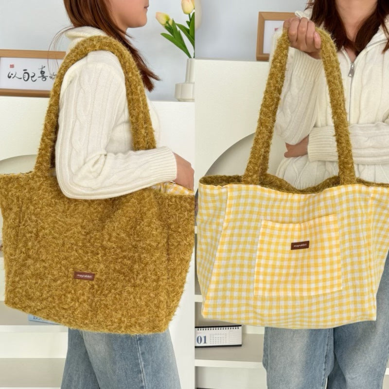 Cozy Cloud Convertible Tote Bag