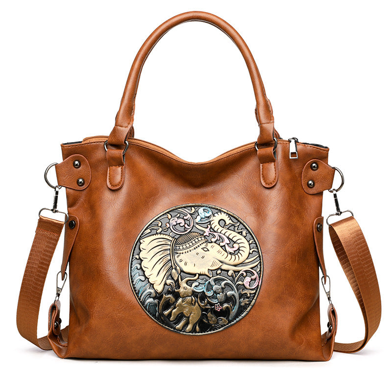 High-End Soft Bread Style Shoulder Bag