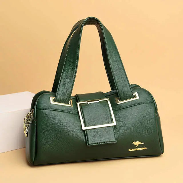 Multi-Compartment European Style Tote Bag