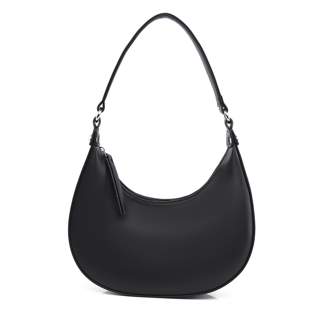 Minimal Curve Shoulder Bag