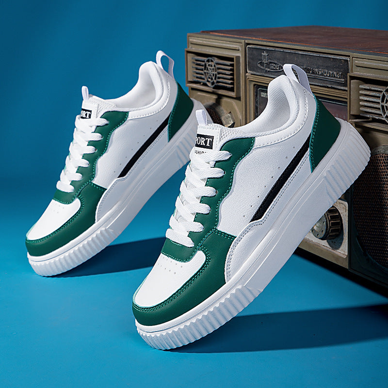 Unisex Breathable White Versatile Sneakers
