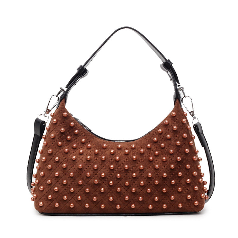 Golden Pearl Statement Handbag