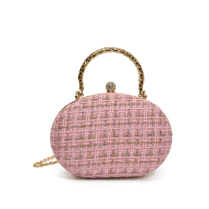 Imperial Tweed Clutch Bag