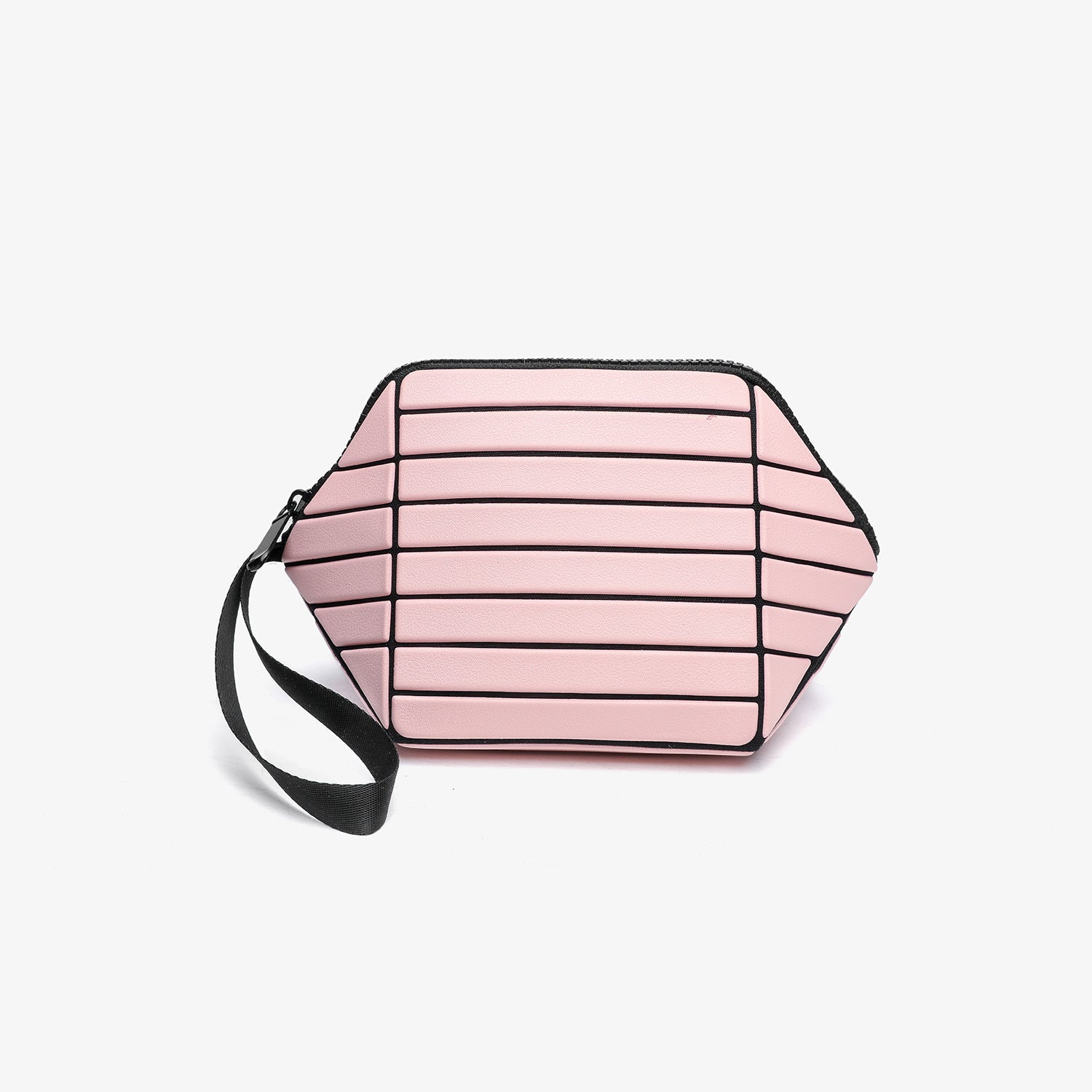 Hexa Line Large Capacity Cosmetic Bag