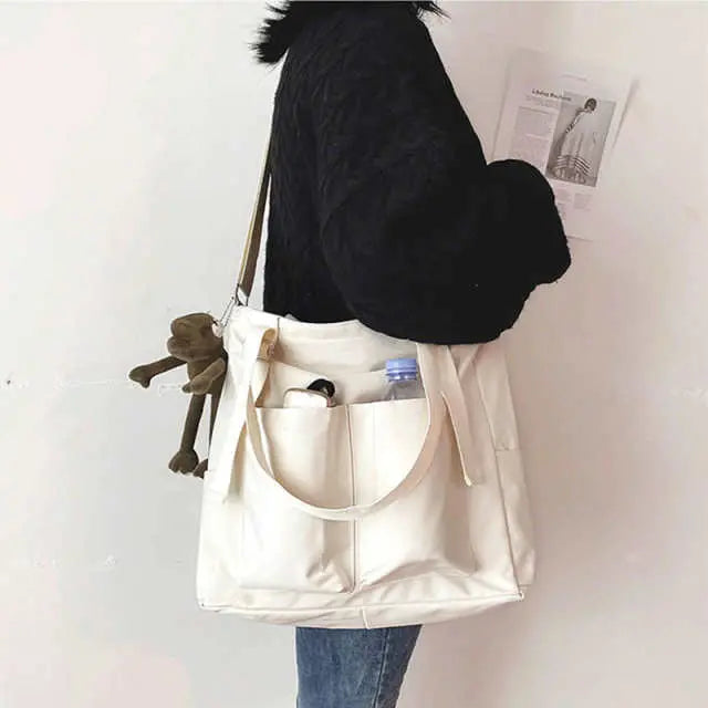 Large Capacity Canvas Tote Bag