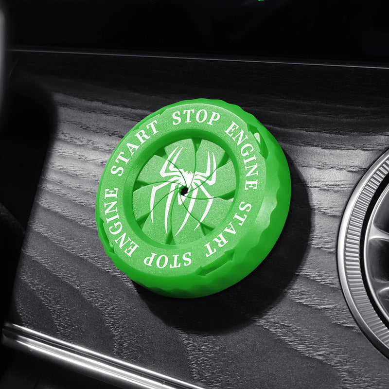 Car And Bike Spider Start Button Cover