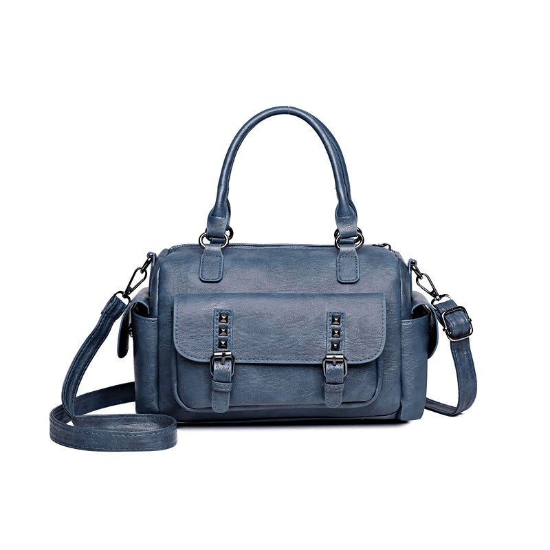 Retro Large Capacity Shoulder Crossbody Bag