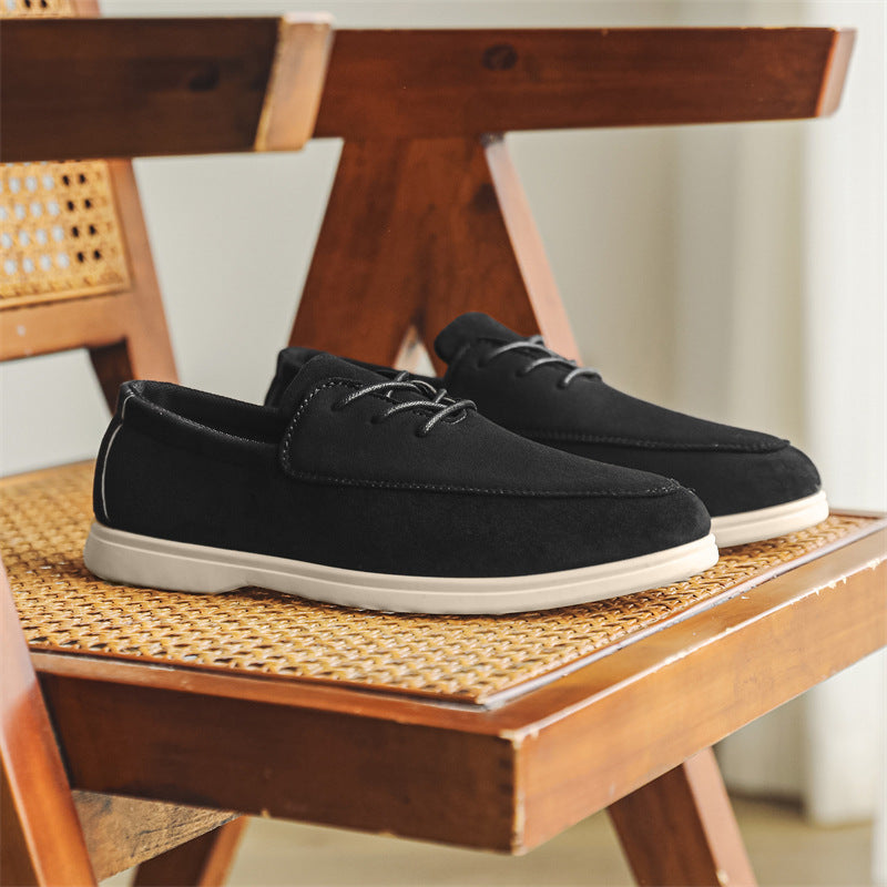Men's Sleek Low-Profile Essential Slip-On Loafers