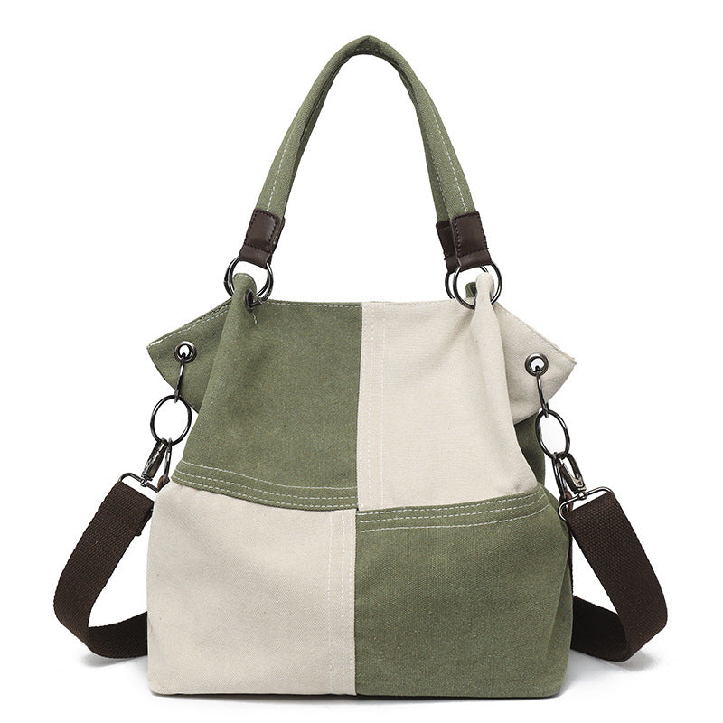 Canvas Slouch Shoulder Bag