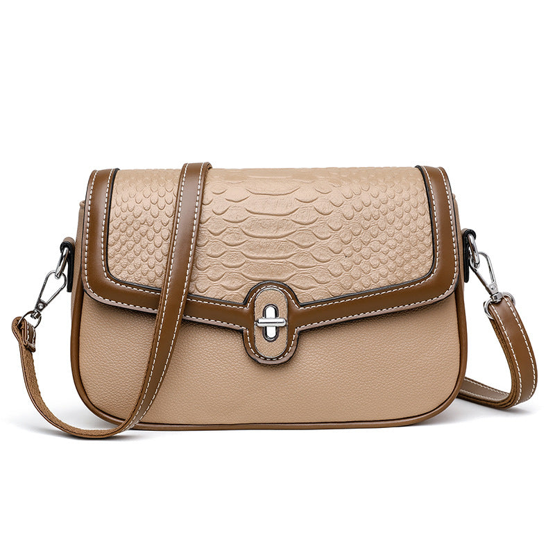 Stone Texture Crossbody Bag