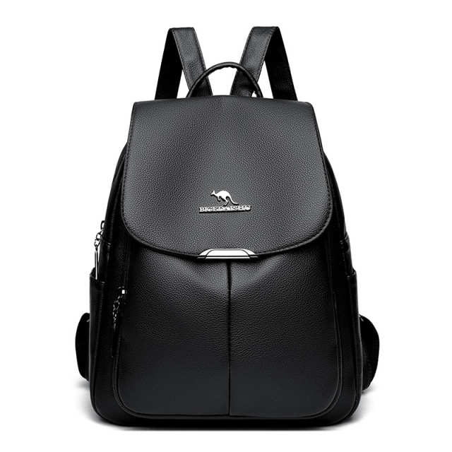 Women's Soft Leather Backpack