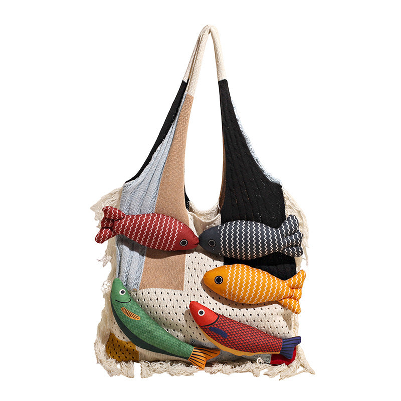 Harbor Knit Shoulder Bag