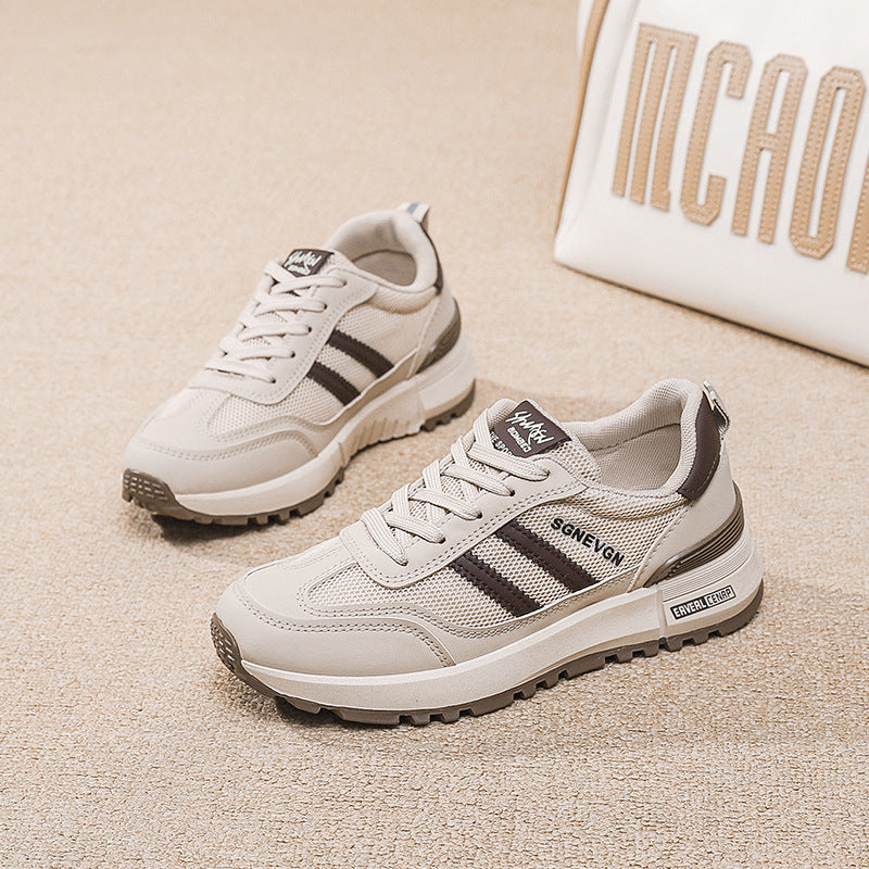 Women's Performance Mesh Platform Runner Shoes