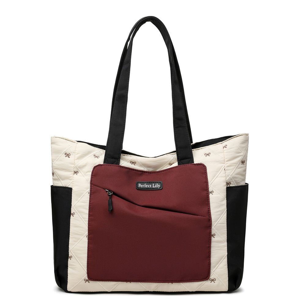Winter Glow Fashion Tote Bag