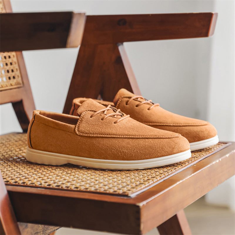 Men's Sleek Low-Profile Essential Slip-On Loafers