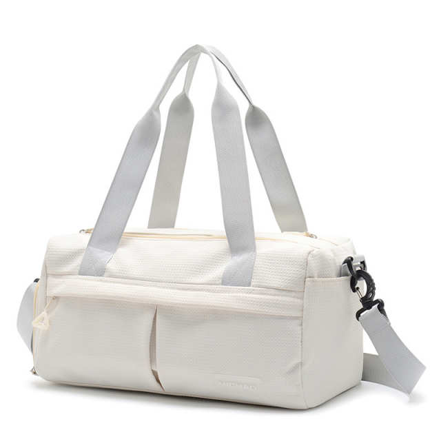 Summer New Small Nylon Women's Gym Duffle with Shoe Compartment