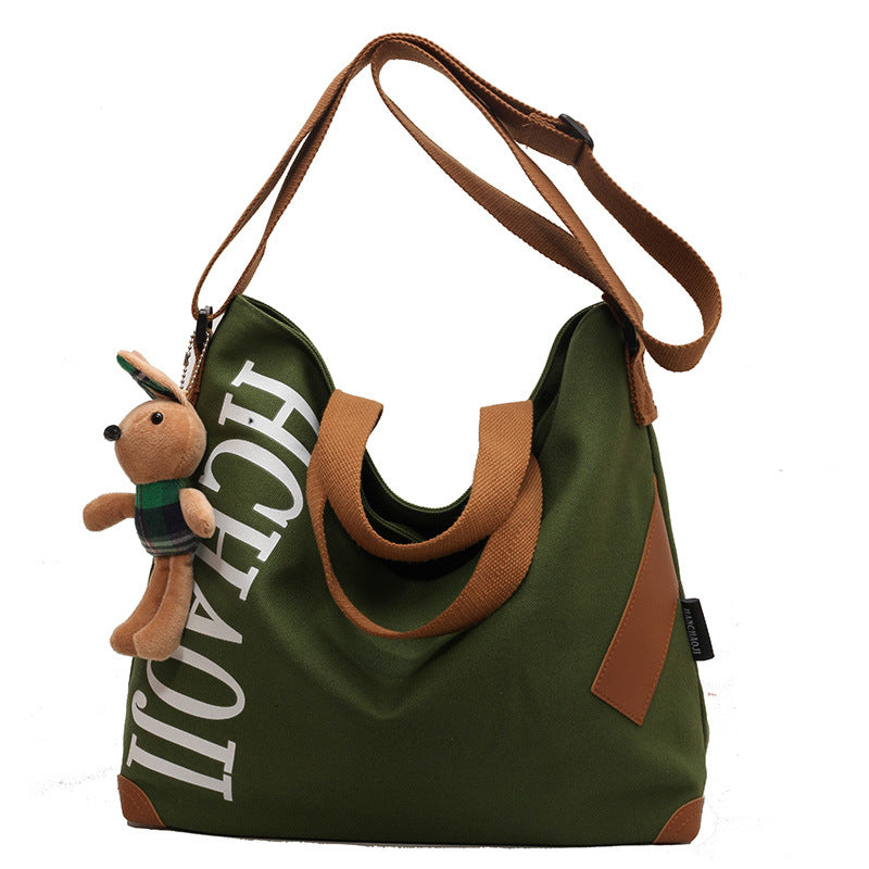 Casual Canvas Tote Bag