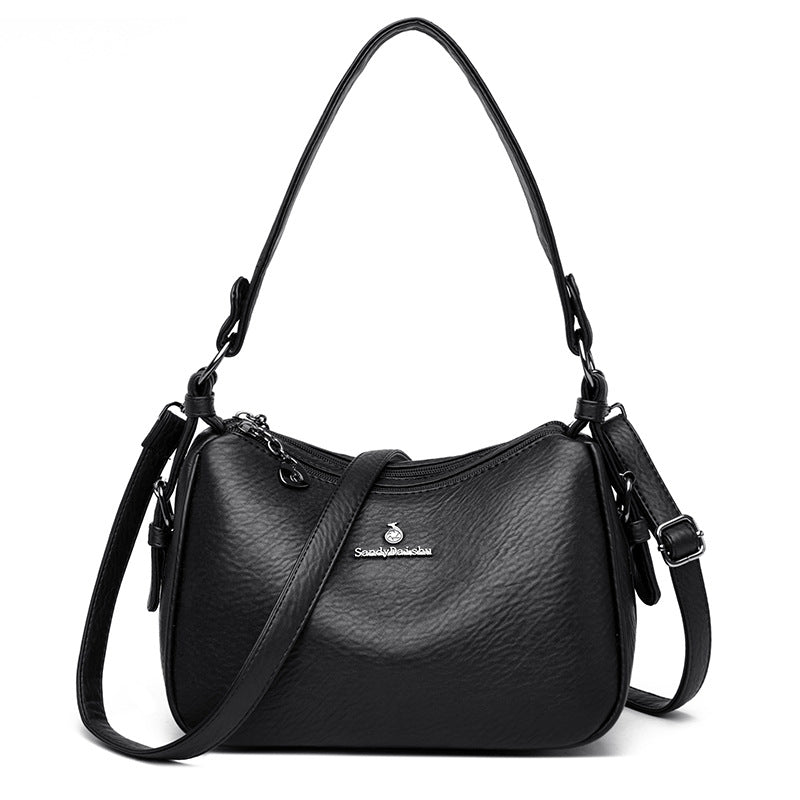 Versatile Genuine  Shoulder Bag for Women