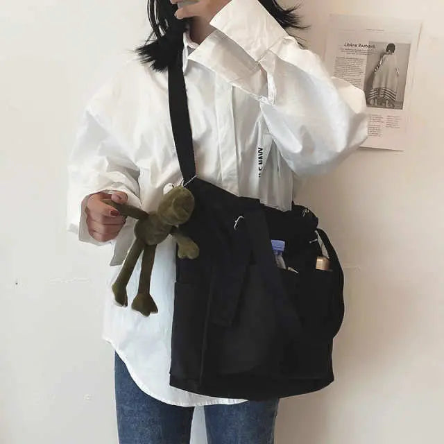 Large Capacity Canvas Tote Bag