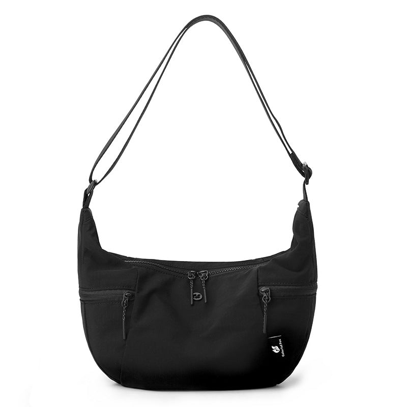 Croissant Style Lightweight Shoulder Bag