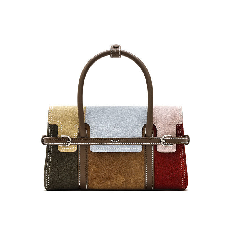 Colorblock Structured Handbag