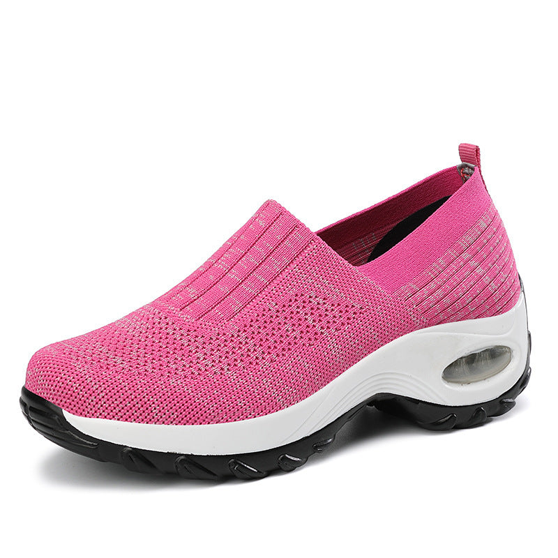 Breathable Slip-On Mesh Walking Casual Shoes