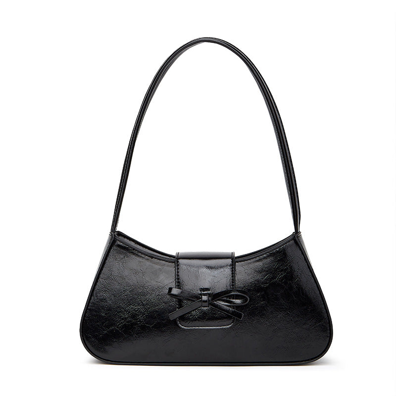 Elowen Silver Bow Underarm Shoulder Bag