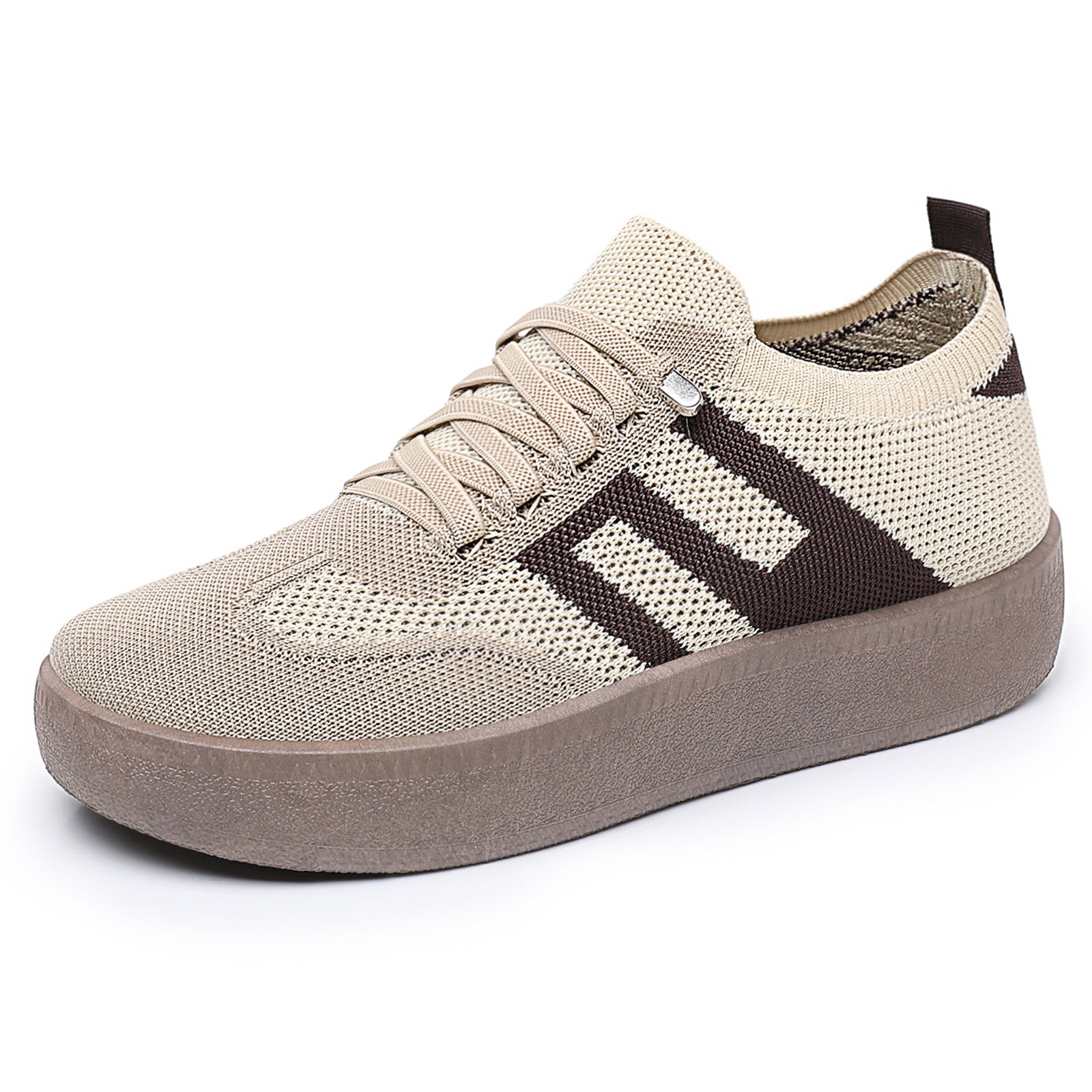 Women's Casual Knit Platform Sneakers