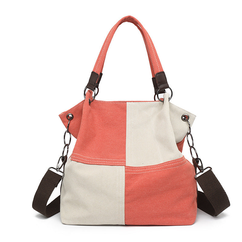 Canvas Slouch Shoulder Bag