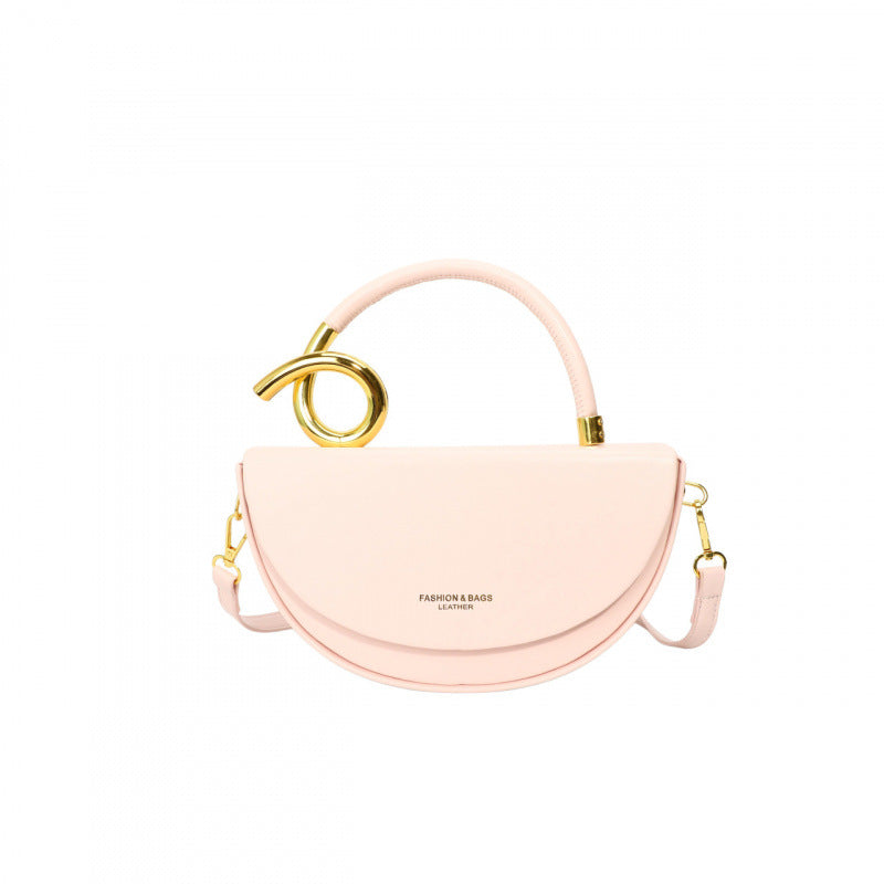Serene Crescent Handbag