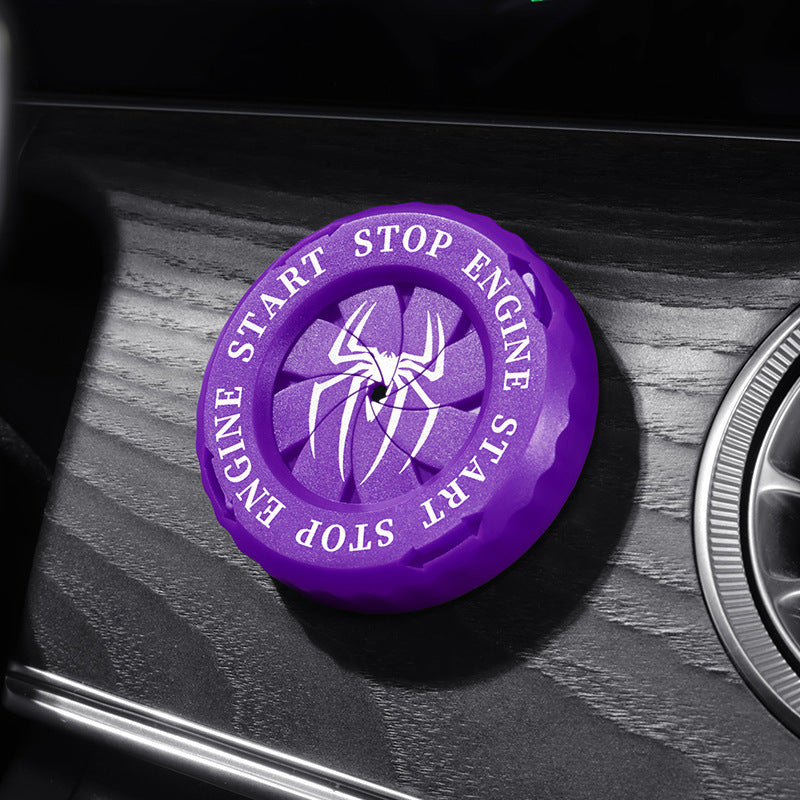 Car And Bike Spider Start Button Cover