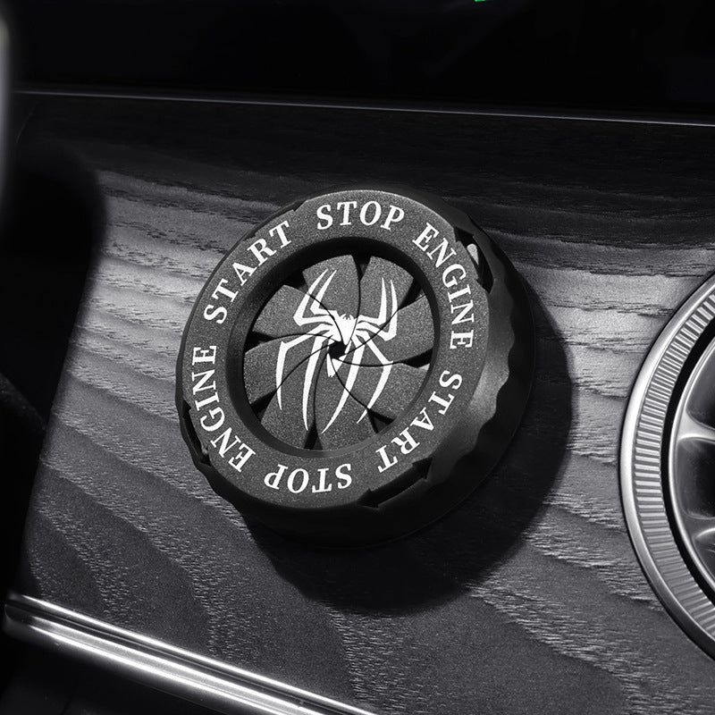Car And Bike Spider Start Button Cover