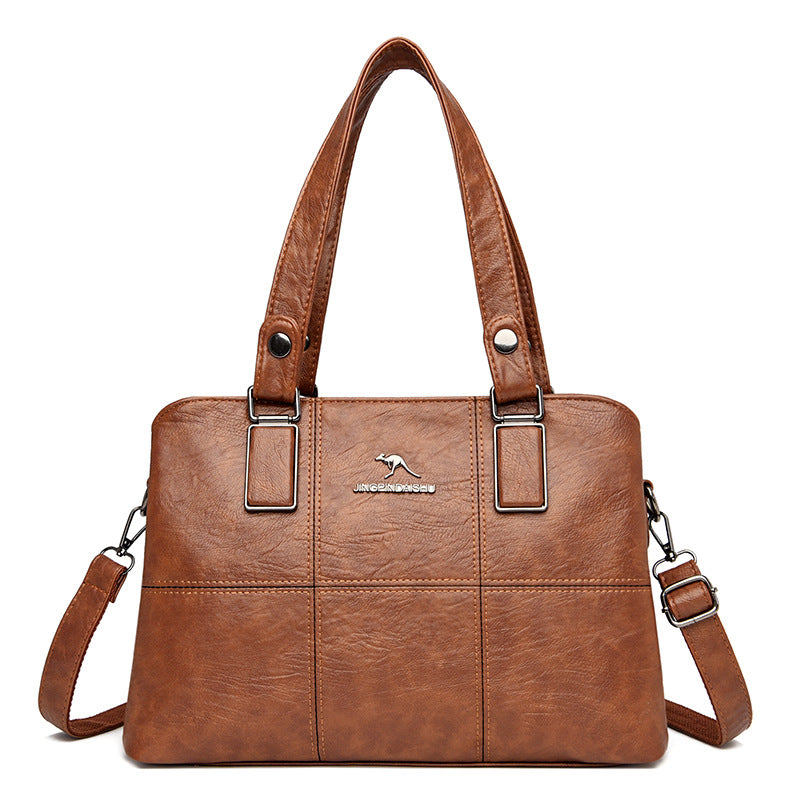 Simple Fashion Multi-Layer  Women's Tote Bag