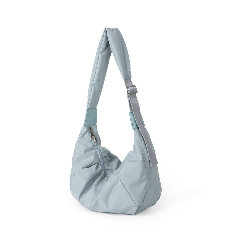 Korean Nylon Hobo Shoulder Bag