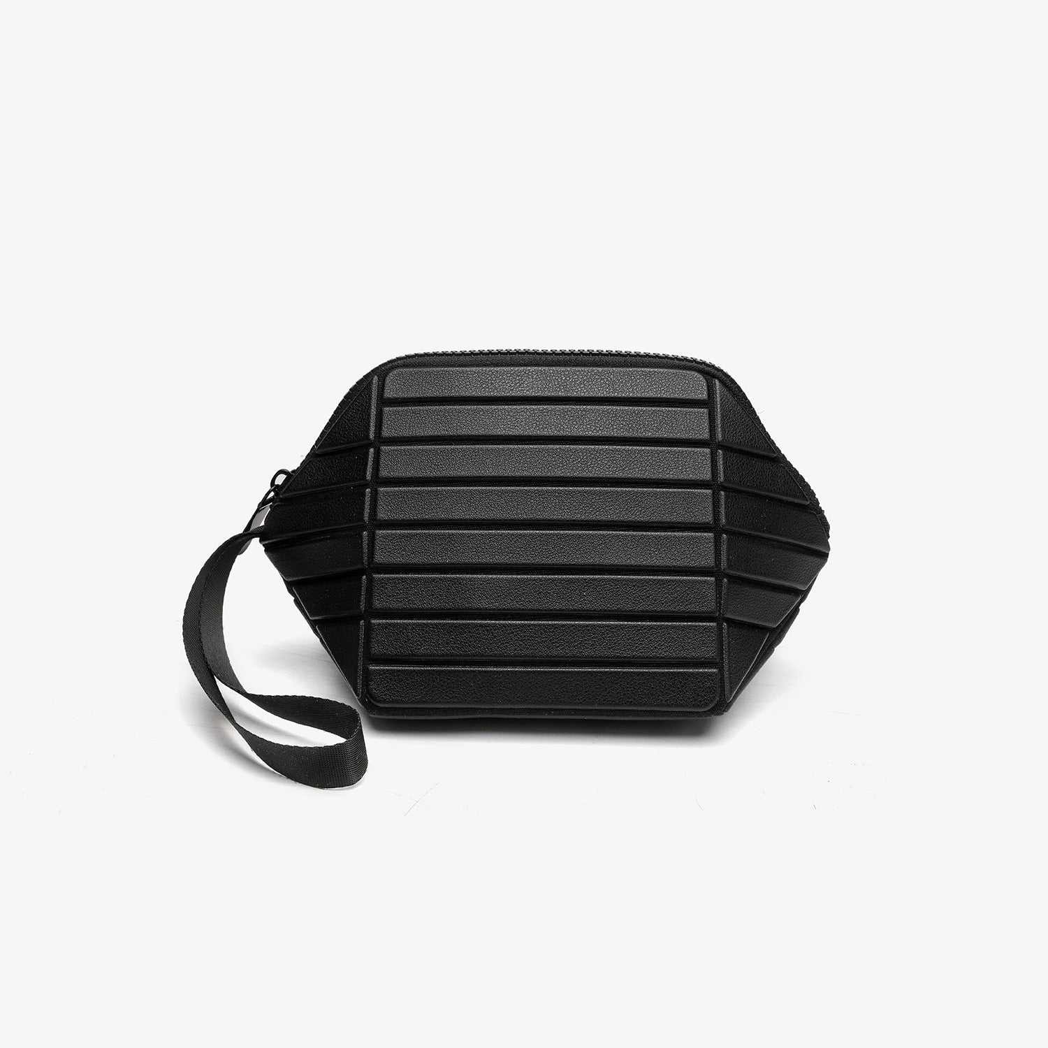 Hexa Line Large Capacity Cosmetic Bag