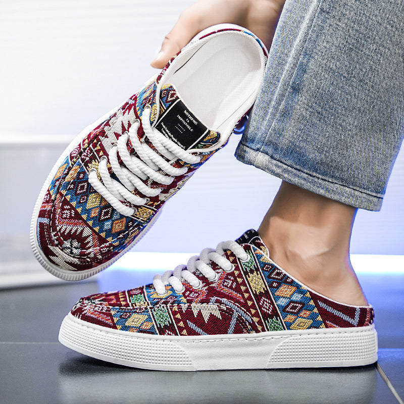 Heritage Weave Ethnic Sneakers