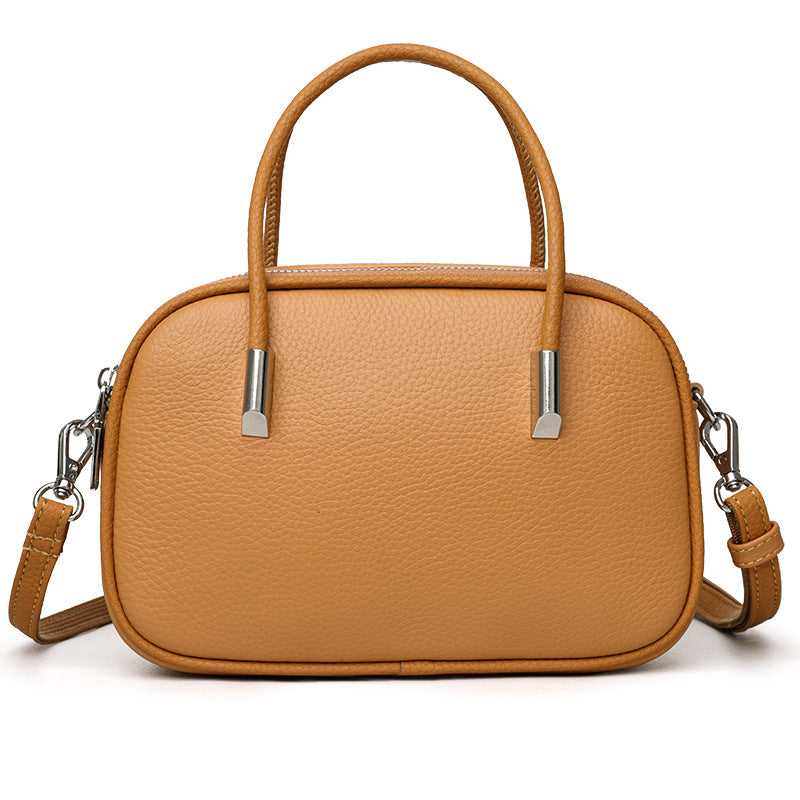 Marcelline Pebbled Cowhide Handbag