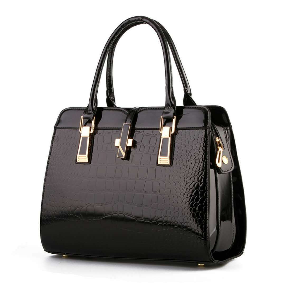 Polished Carryall Handbag