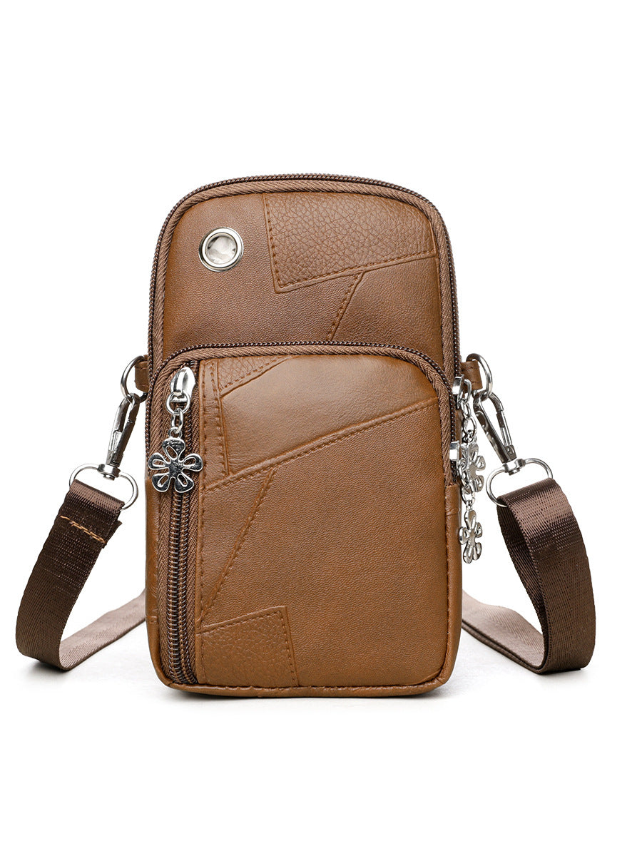 Classic Comfort Vertical Crossbody Bag